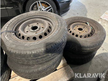  Dæk Firestone/Continental 215/65R15 - 4 styk - Neumáticos y llantas