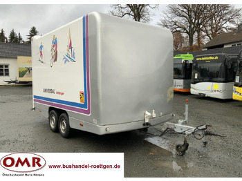 Kässbohrer Universal 261 - Remolque caja cerrada