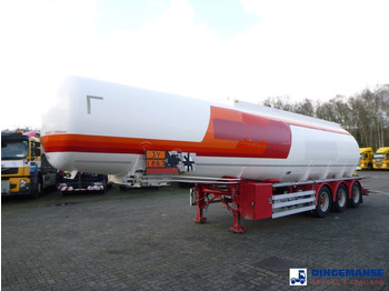 Feldbinder Jet fuel tank 40 m3 / 1 comp + pump - Remolque cisterna
