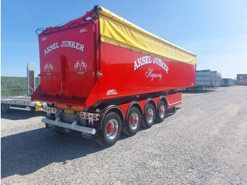 AMT TKL400 4 akslet 60m3 letvægts tiptrailer  - Semirremolque volquete