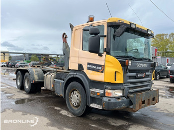 Camión multibasculante 2006 SCANIA P 380 6X2 Hooklift: foto 2