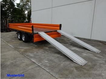 Remolque volquete Möslein TTD 13 Weiß  13 t Tandem 3- Seitenkipper Tieflader-- Neufahrzeug --: foto 3