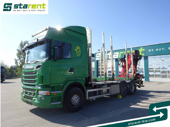 Camión forestal SCANIA R 500
