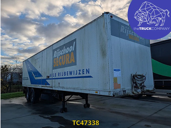 Semirremolque caja cerrada VAN HOOL