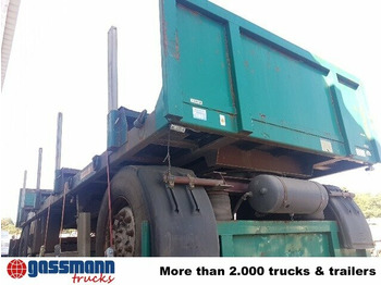 Remolque plataforma/ Caja abierta Anhänger Pritsche  Plateau, Rungen, 3x vorh. !: foto 3