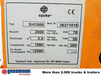 Esparcidor de sal para Vehículo municipal Epoke Salzstreuer SH 3500 mit Hydraulikantrieb: foto 4