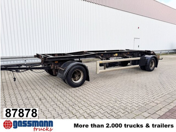 Remolque multilift/ Portacontenedores de cadenas HÜFFERMANN