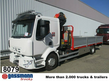 Camión caja abierta RENAULT Midlum 220
