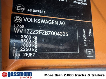 Camión volquete Volkswagen Crafter 2.5 TDI 4x2 Doka, Meiller Kipper: foto 2