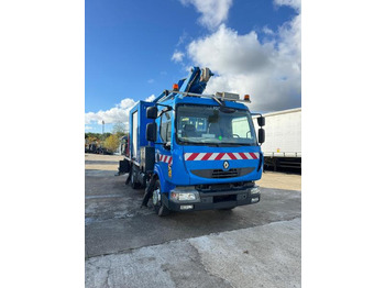 Camión con plataforma elevadora RENAULT Midlum 180