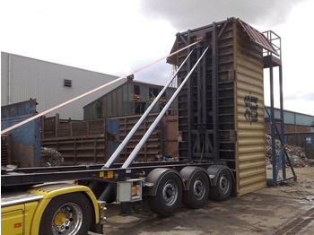 Semirremolque portacontenedore/ Intercambiable