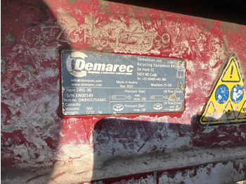 Maquinaria de construcción Demarec Sortiergreifer DRG 36 Anbaugeräte Baumaschinen Sortiergreifer 960Ltr. für Maschine 25-50to: foto 4