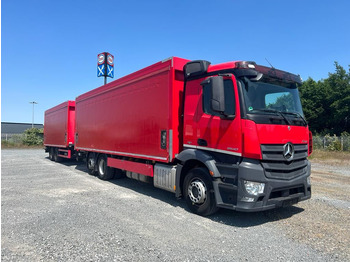 Camión lona Mercedes-Benz Antos 2540 L 6x2 Pritsche LBW Getränke 8,2m, 2to: foto 2