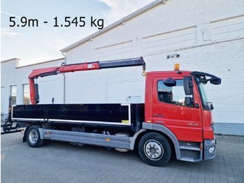 Camión grúa MERCEDES-BENZ Atego 1218