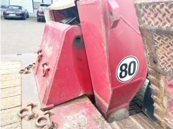 Semirremolque góndola rebajadas para transporte de equipos pesados Nooteboom Euro-64-13 Euro-64-13, Jeepdolly, Tiefbett, Verbr. auf 3,2m, hydr. Lenkung: foto 2