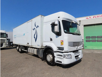 Camión caja cerrada RENAULT Premium 410