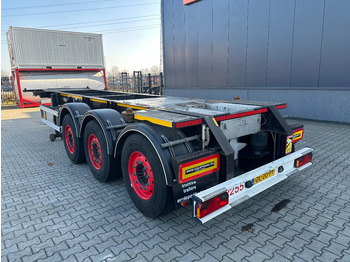 Semirremolque portacontenedore/ Intercambiable Burg 20FT / 20FT SWAP ADR (EX/II, EX/III, FL, AT) Chassis, 3.690kg, SAF INTRADISC, 2x Liftaxle, NL-chassis: foto 3