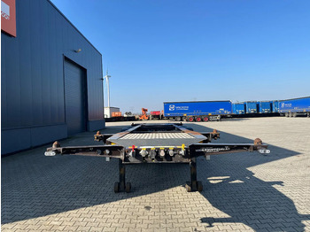 Semirremolque portacontenedore/ Intercambiable Burg 20FT ADR (EX/II, EX/III, FL, AT), empty weight: 3.690kg, SAF INTRADISC, 2x liftaxle, ALCOA, NL-Chassis: foto 4 Semirremolque portacontenedore/ Intercambiable Burg 20FT ADR (EX/II, EX/III, FL, AT), empty weight: 3.690kg, SAF INTRADISC, 2x liftaxle, ALCOA, NL-Chassis: foto 4