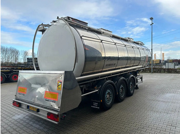 Leasing de Feldbinder LEBENSMITTEL / LEVENSMIDDELEN FOOD / 33.500L / 3-COMP / PUMPE / INOX / NL-trailer / APK: 07-2026 Feldbinder LEBENSMITTEL / LEVENSMIDDELEN FOOD / 33.500L / 3-COMP / PUMPE / INOX / NL-trailer / APK: 07-2026: foto 3