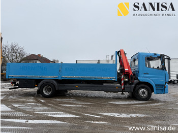 Camión caja abierta, Camión grúa MERCEDES-BENZ Atego 1524/Palfinger PK 9.501/Funk: foto 2