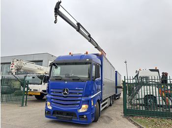 Camión grúa Mercedes-Benz Actros 2645 6x2 105m³ JUMBO + RETARDER + CRANE PALFINGER PK 19.001 SLD (4x) + RADIO - *FULL AIR* - FRIGO - EURO 6 - SAF AXLES - BELGIAN TRUCK: foto 3