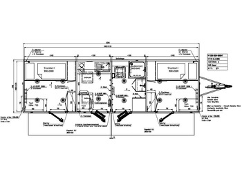 Casa contenedor, Remolque ROSEMEIER VE MOBI 8344 SP 3 Tridem Veranda Mannschaftswagen: foto 2 Casa contenedor, Remolque ROSEMEIER VE MOBI 8344 SP 3 Tridem Veranda Mannschaftswagen: foto 2
