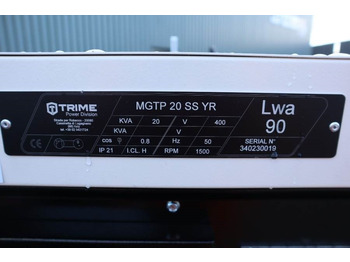 Generador industriale Trime MGTP 20 SS YR Valid inspection, *Guarantee! Diesel: foto 5