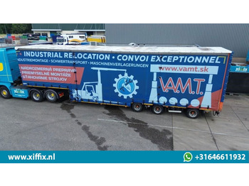 Semirremolque góndola rebajadas Meusburger 3-ass. Dieplader met huifopbouw / Naloop gestuurd: foto 2