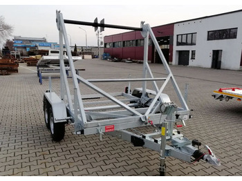 Remolque portabobinas Besttrailers Przyczepa kablowa DMC 2700 kg K14" dwie osie: foto 2 Remolque portabobinas Besttrailers Przyczepa kablowa DMC 2700 kg K14" dwie osie: foto 2