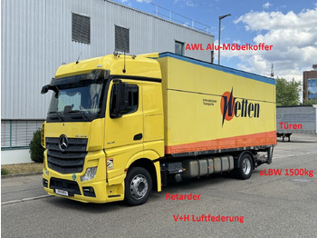 Camión caja cerrada MERCEDES-BENZ Actros 1848