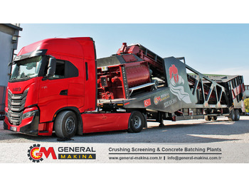Planta de hormigón General Makina Titan 100 m3 Mobile Concrete Batching Plant: foto 3