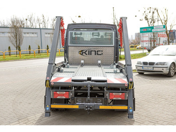 Camión portacontenedor de cadenas Iveco Daily 70C18 + KING Bramowiec / Skiploader / Absetzkipper: foto 4