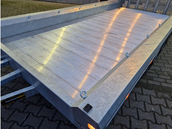 Remolque porta maquinaria HULCO TERRAX Aluboden 469x195x27cm Heckrampe 150cm Tridem 3500kg (XXL): foto 4 Remolque porta maquinaria HULCO TERRAX Aluboden 469x195x27cm Heckrampe 150cm Tridem 3500kg (XXL): foto 4