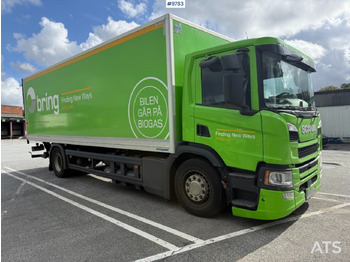 Camión caja cerrada Box truck Scania P280 gas-powered: foto 2