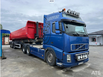 Cabeza tractora, Remolque volquete Volvo FH 480 Tractor unit with tipper trailer: foto 2