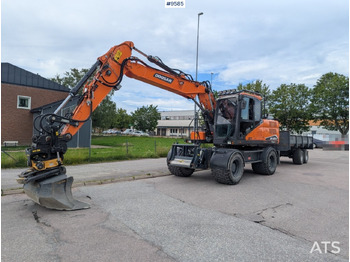Excavadora de ruedas DOOSAN DX160W