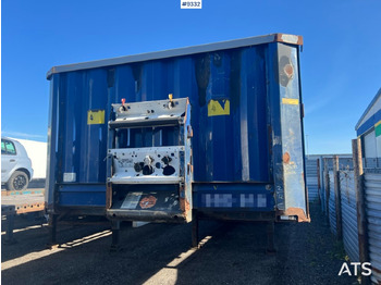 Semirremolque plataforma/ Caja abierta KRONE SD