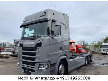 Camión portacontenedore/ Intercambiable SCANIA S 450