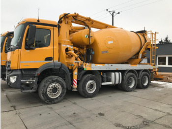 Camión hormigonera con bomba SCHWING STETTER