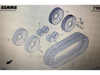 Piezas del tren de rodaje