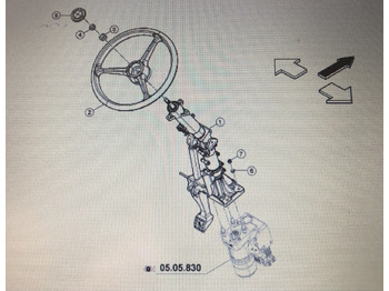 Columna de dirección CLAAS