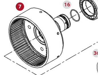 Embrague y piezas FENDT