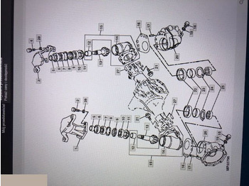 Eje delantero para Maquinaria agrícola John Deere 4115 - Most Przedni: foto 2