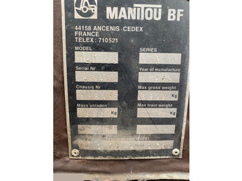 Eje posterior MANITOU