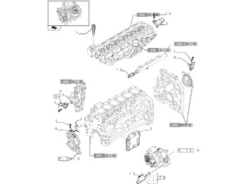 Motor y piezas NEW HOLLAND