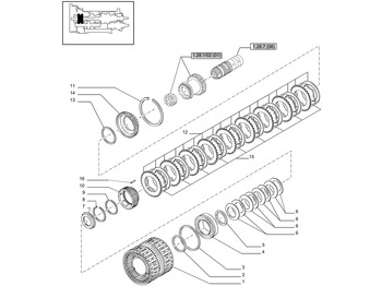 Embrague y piezas NEW HOLLAND