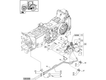 Válvula hidráulica NEW HOLLAND