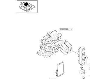 Válvula hidráulica NEW HOLLAND