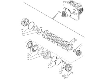 Transmisión NEW HOLLAND