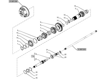 Transmisión NEW HOLLAND